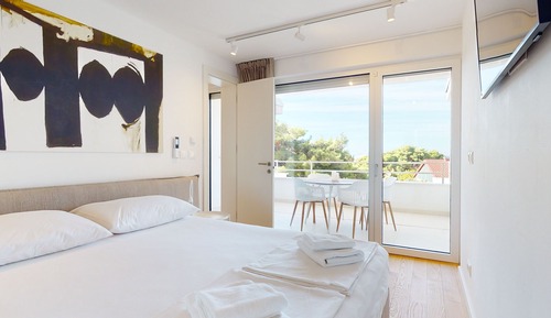 Apartamento Premium, 2 habitaciones, vistas al jardín