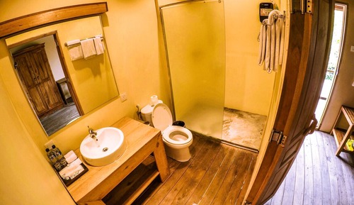 Wooden Sea View Room