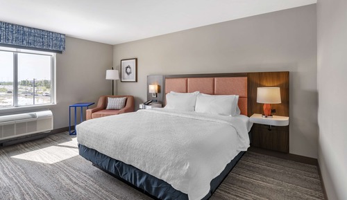 Habitación, 1 cama de matrimonio grande, frigorífico y microondas