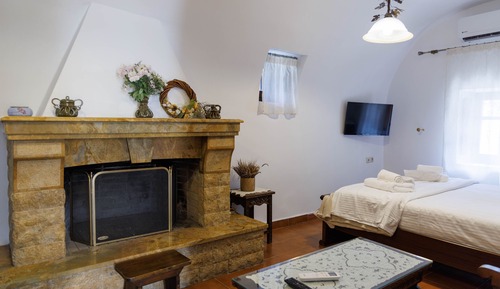 Habitación Deluxe doble, chimenea