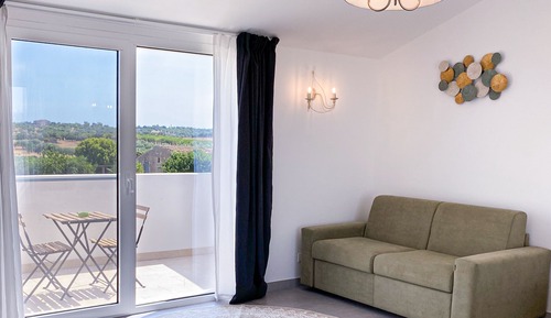 Suite Elite, terraza, vistas a la piscina