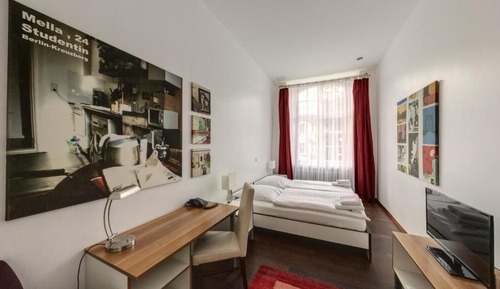 Habitación con 1 cama doble o 2 individuales