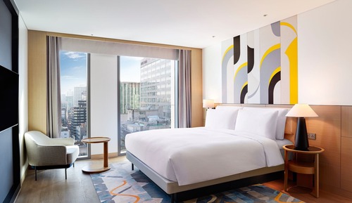 Suite ejecutiva, 1 cama de matrimonio grande, no fumadores (Club Lounge Access for 2 Guests)