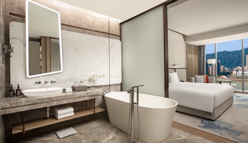 Habitación estándar, 1 cama de matrimonio grande, vistas al río