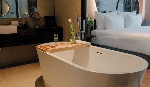 Habitación doble superior, 1 cama de matrimonio grande, no fumadores