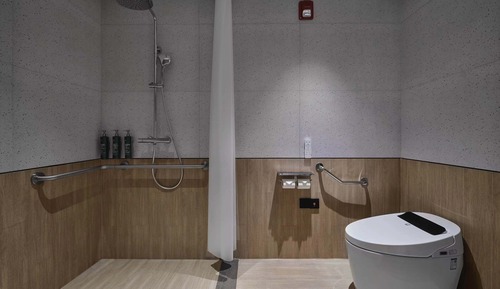 Habitación, 1 cama de matrimonio grande, accesible para personas con discapacidad
