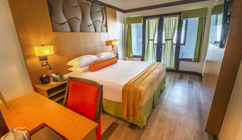 Habitación doble, 1 cama de matrimonio, accesible para personas con discapacidad