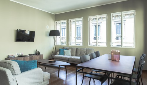 Two bedroom apartment, Via Solferino 24A