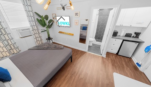 Estudio estándar, 1 cama de matrimonio, cocina básica