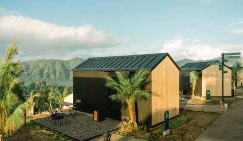 Cabaña Deluxe, 1 cama doble, bañera de hidromasaje