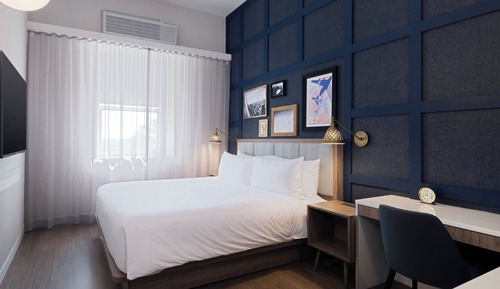 Habitación estándar, 1 cama de matrimonio grande (Communications Accessible)