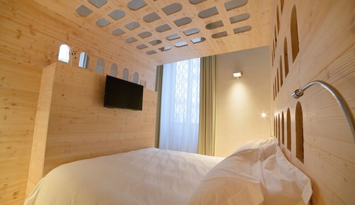 Habitación de diseño doble, baño privado, planta baja