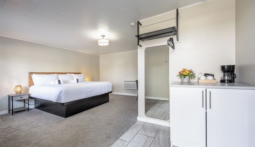 Habitación estándar doble, 1 cama de matrimonio grande, frigorífico