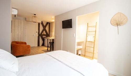 Suite estudio, no fumadores, cocina básica