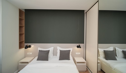 Apartamento superior, 1 cama de matrimonio con sofá cama, no fumadores, balcón