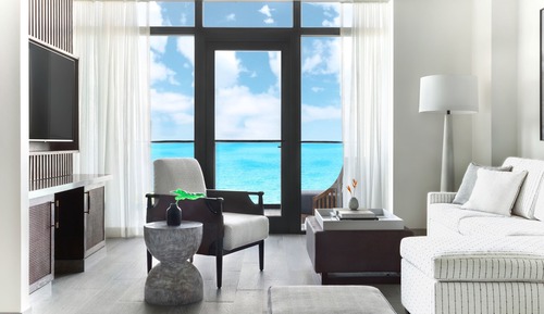 Suite, 1 cama de matrimonio grande, vistas al mar (Roatan, Private Plunge Pool)