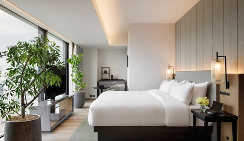 Habitación Deluxe, 1 cama de matrimonio grande, no fumadores, vistas a la ciudad