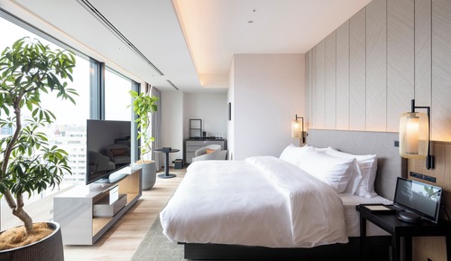 Habitación Premier, 1 cama de matrimonio grande, no fumadores, vistas a la ciudad