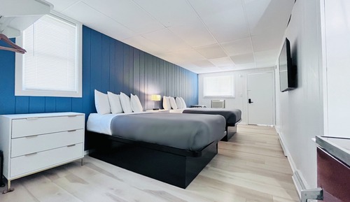 Habitación estándar, 2 camas de matrimonio, no fumadores