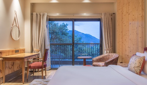 Habitación Confort, balcón, vistas al valle