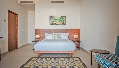 Apartamento exclusivo, 2 habitaciones, terraza, frente al mar