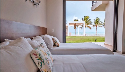 Apartamento Deluxe, 1 habitación, vistas al mar, planta baja
