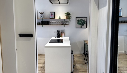 Casa clásica, baño privado