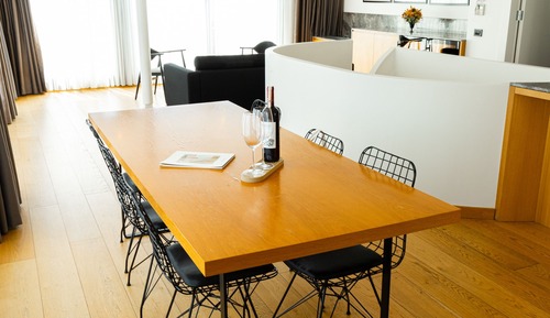 Ático presidencial, 3 habitaciones, no fumadores, vistas al mar