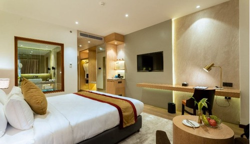 Habitación Deluxe doble, 1 cama de matrimonio grande, no fumadores