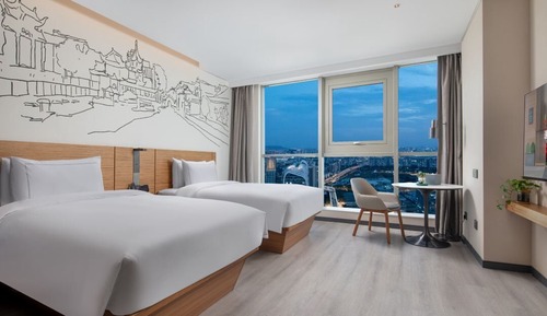 Habitación ejecutiva con 1 cama doble o 2 individuales