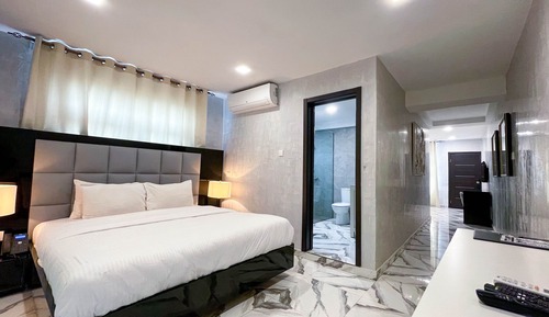 Suite estudio Premium, 2 camas de matrimonio
