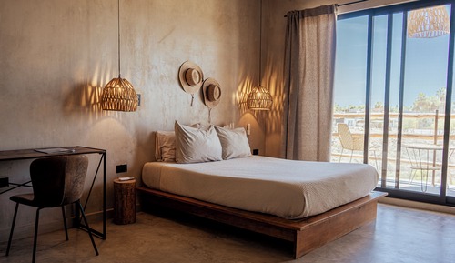 Habitación Deluxe, 1 cama de matrimonio, vistas al jardín