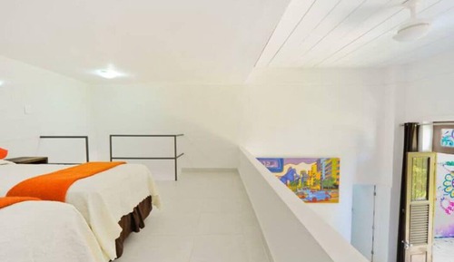 Habitación cuádruple familiar, vistas al jardín, planta baja