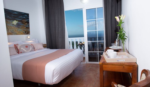 Habitación, 1 cama de matrimonio, vistas al mar