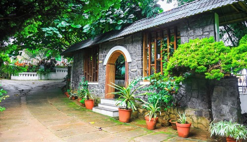 Casa en un árbol superior