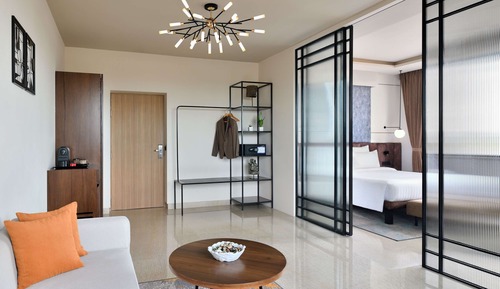 Suite, 1 cama doble con sofá cama