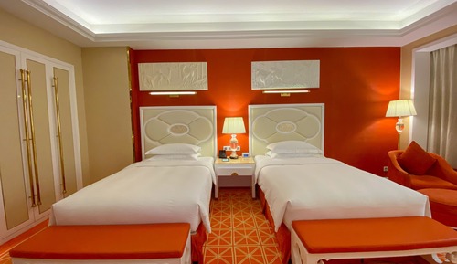 Habitación Deluxe con 2 camas individuales, vistas al mar