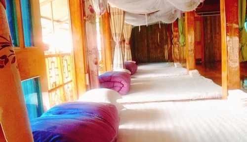 Dormitorio compartido tradicional