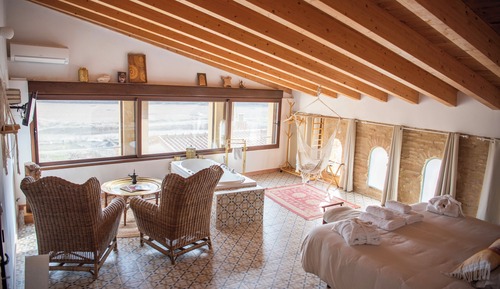 Habitación de luna de miel doble, vistas al jardín