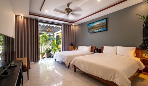 Habitación cuádruple Deluxe