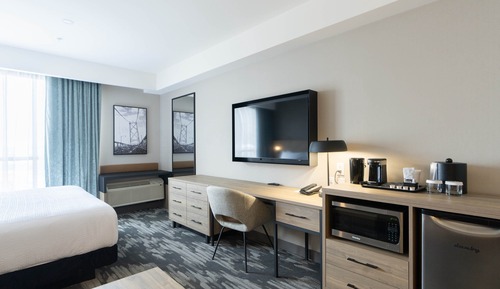 Habitación estándar, 1 cama de matrimonio grande con sofá cama (Euro Bathroom)