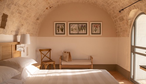 Habitación de lujo doble, 1 cama de matrimonio grande, piscina privada, vistas al mar