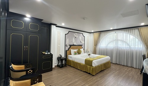 Habitación Premier, 1 cama de matrimonio grande, vistas a la ciudad