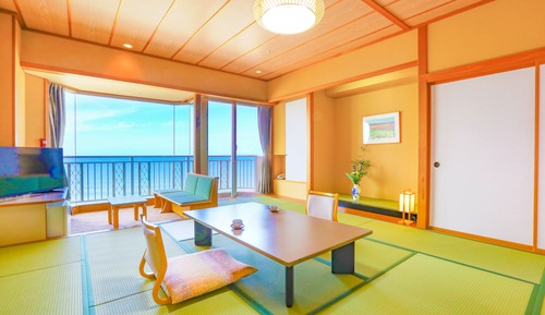 Habitación estándar, no fumadores, vistas al mar (Japanese-Style Room, Indoor Bath)