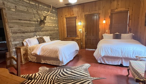Cabaña Premium, 2 camas de matrimonio, en la zona del jardín