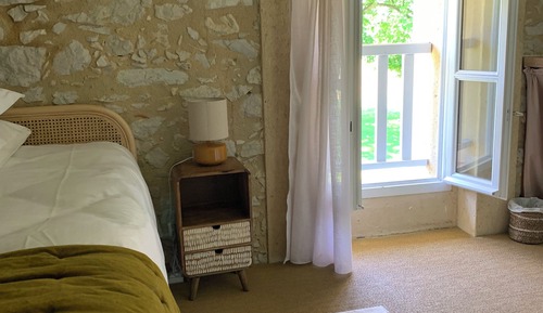 Habitación estándar, 1 cama de matrimonio, no fumadores, vistas al jardín