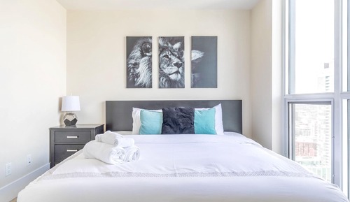 Apartamento Business, 1 cama de matrimonio grande con sofá cama