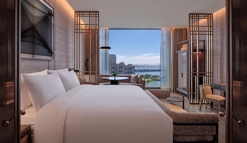 Habitación Deluxe, 1 cama de matrimonio grande, vistas a la bahía