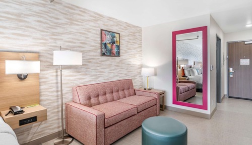 Suite estudio, 2 camas de matrimonio