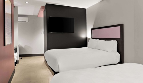 Habitación estándar, 2 camas de matrimonio, no fumadores
